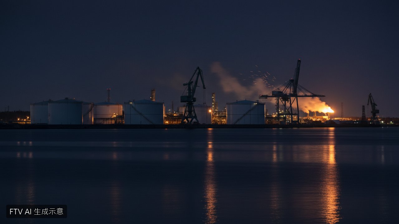 烏克蘭無人機夜襲俄羅斯波羅的海港口　普里莫爾斯克油港一度起火