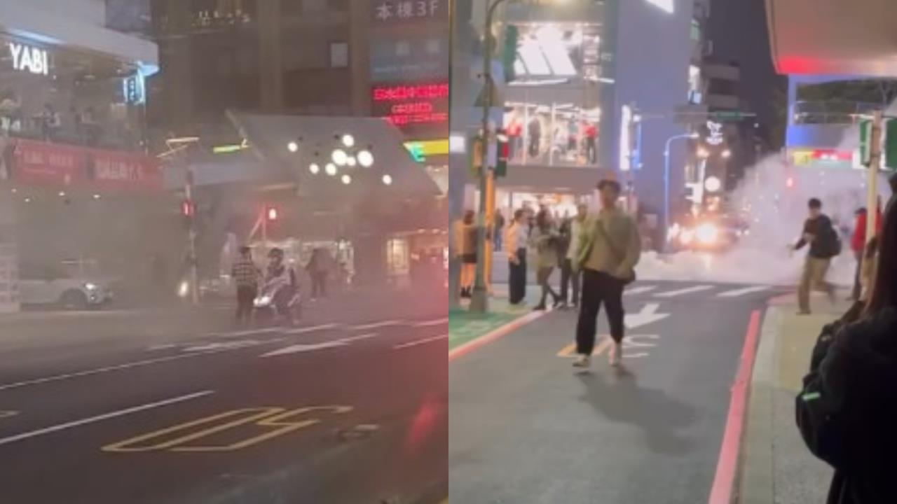 北捷煙霧彈男「直闖中山隨機砍人」！遭警包圍墜樓「無生命跡象」搶救中