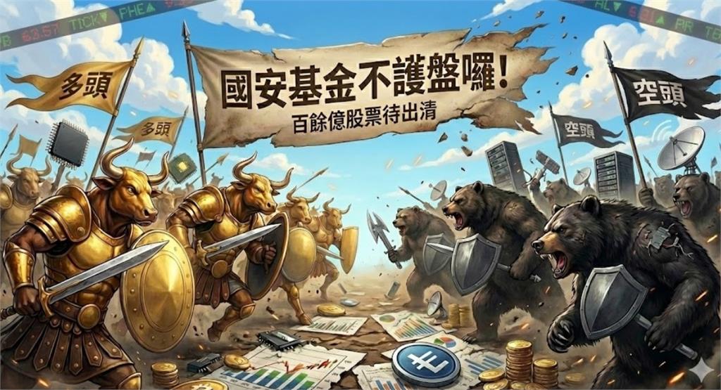 國安基金護盤279天退場！分析師：影響不大　9次進場成績一表看懂　