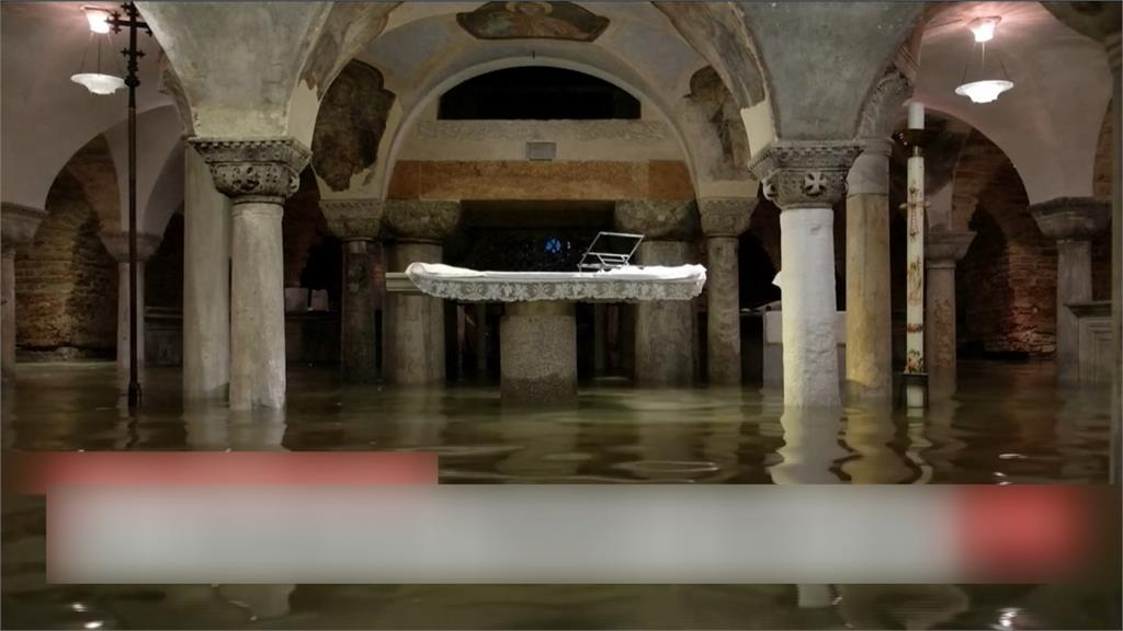 威尼斯水淹187公分高 宣布進入緊急狀態
