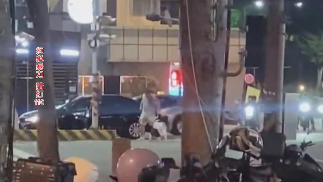 台中壯碩男街頭爆打女友 警當場查獲「持毒還毒駕」