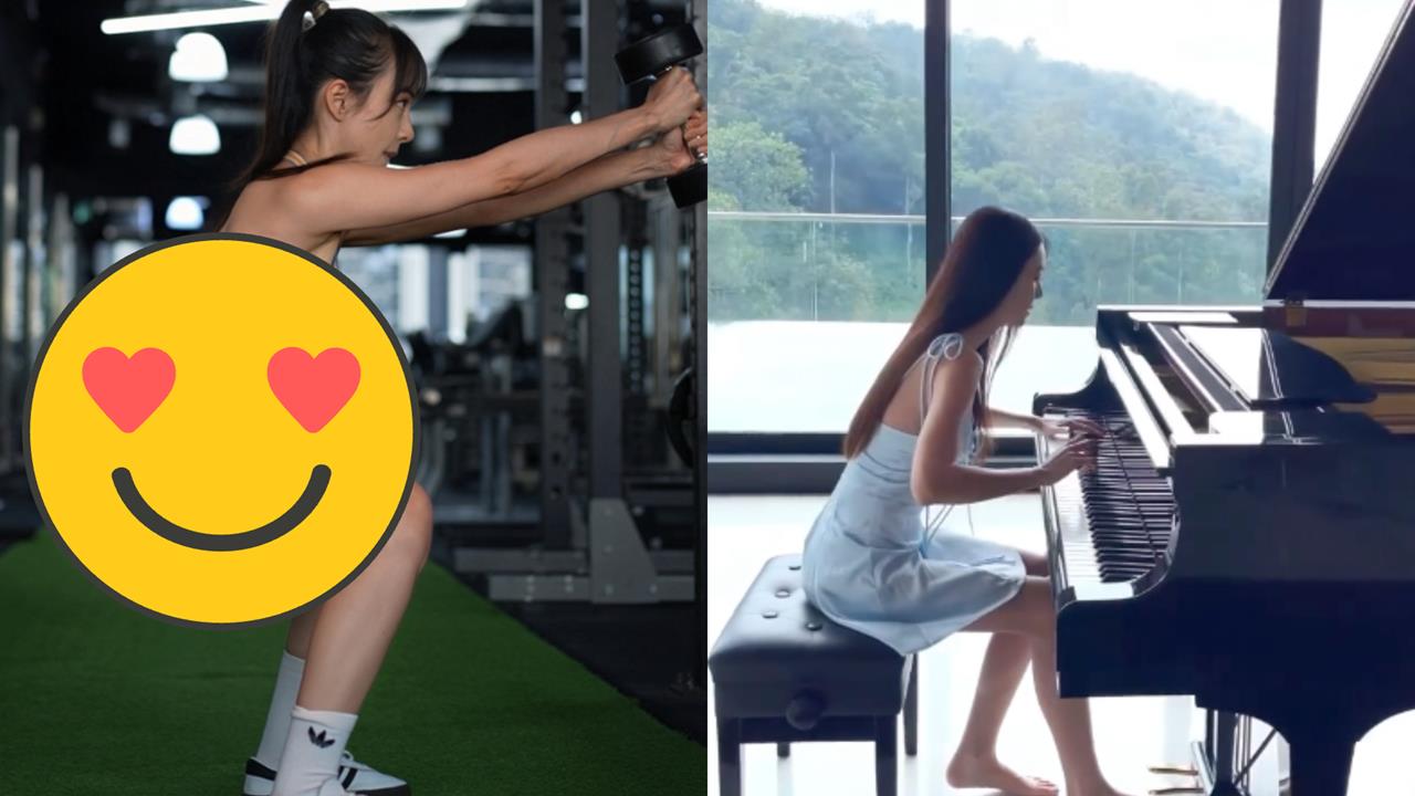 超兇鋼琴女神「進化肌肉妹」卡關？本人曬照「狂練長不大」真相全說了