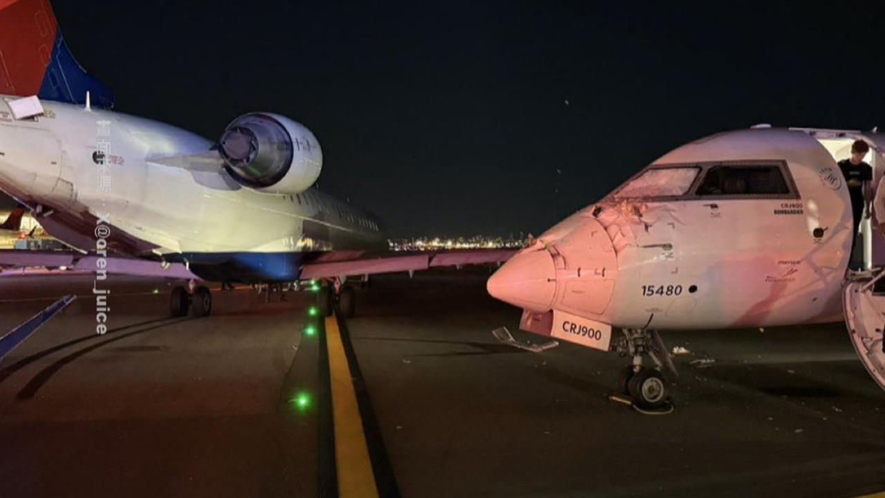 美紐約達美航空2飛機跑道相撞　至少1人受傷