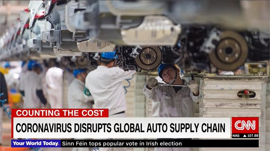武漢肺炎害中國經濟！首衝擊全球汽車產業