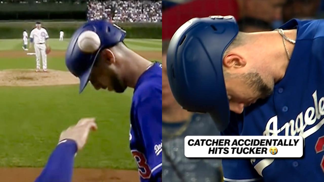 MLB(影)／顧人怨到習慣了？塔克被前東家捕手回傳球丟到頭「反應超淡定...」