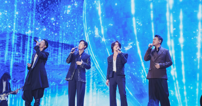 F4復合「內幕曝光」 周渝民登大巨蛋笑曝:第一次來五月天演唱會