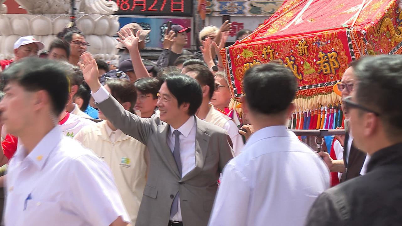 賴總統同台高虹安、莊競程　喊盼年底選出"清廉"勤政市長