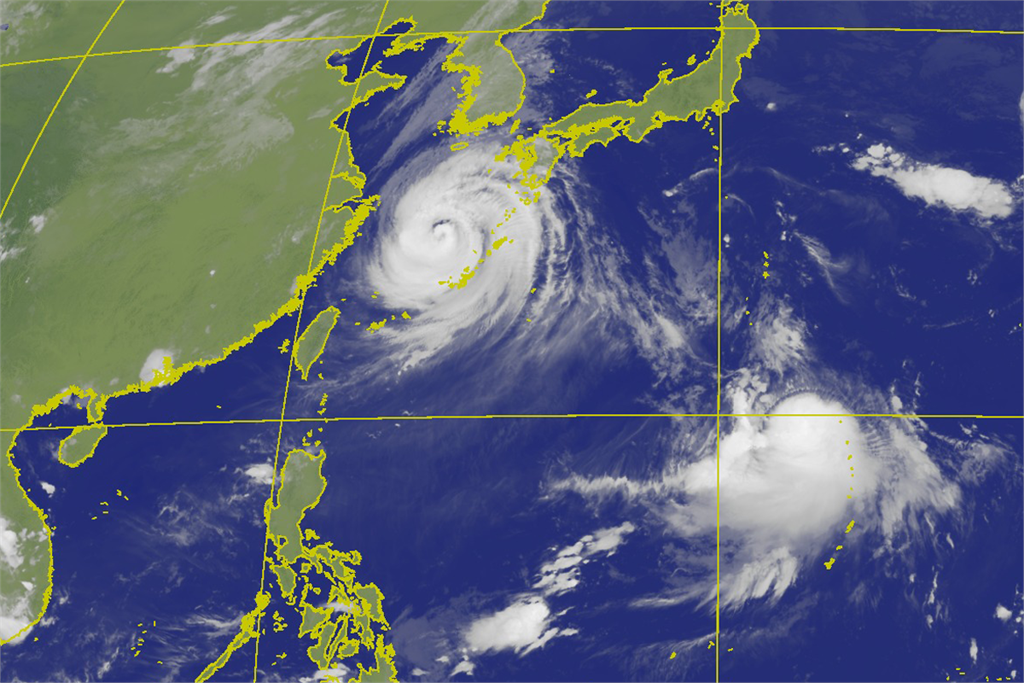 快新聞／西太平洋雙颱共舞 今年第10號颱風「海神」生成！