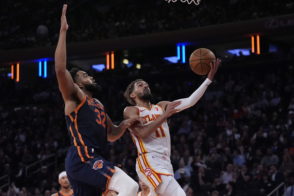 NBA(影)/老鷹逆轉勝尼克 晉級NBA盃四強將對決公鹿