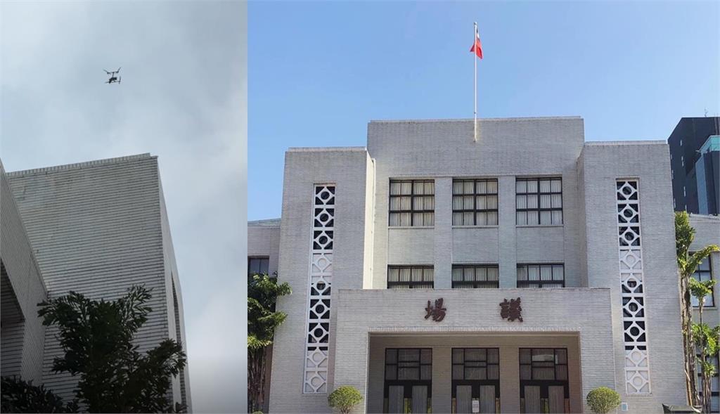 快新聞/院區上空出現空拍機! 立法院回應了