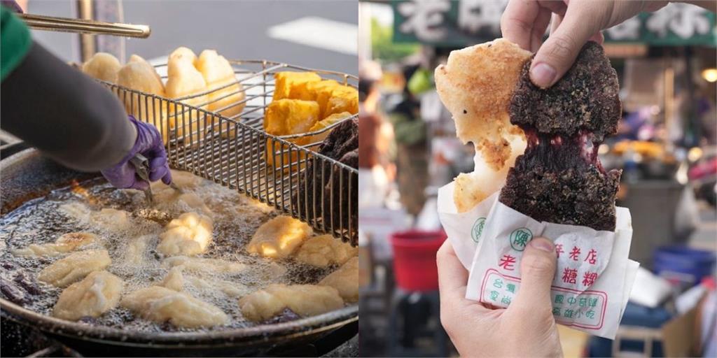 苓雅區自強夜市「古早味白糖粿」排隊都要吃到　「老字號銅板美食」熱賣超過一甲子！