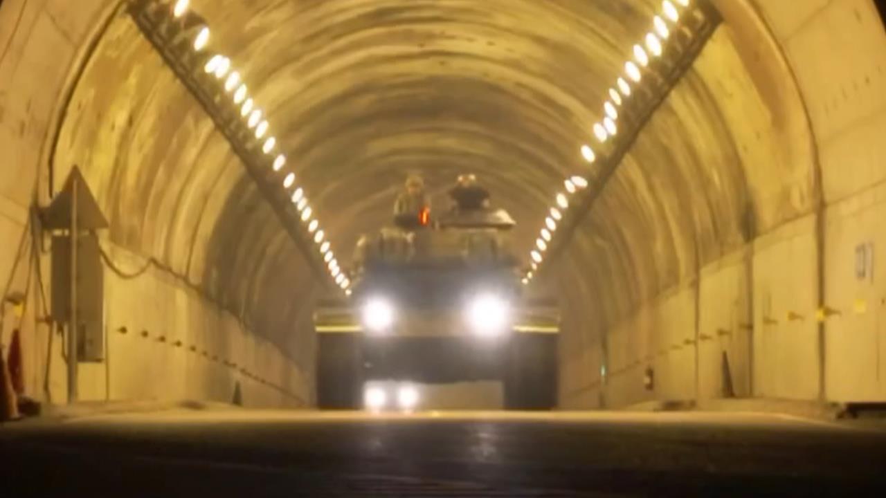 獨家直擊國軍立即備戰操演　花防部戰車奔馳蘇花改增援
