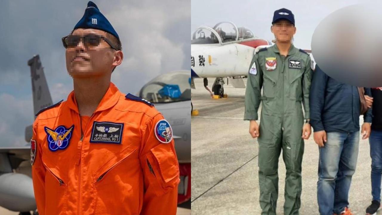 F-16飛官辛柏毅失聯！妻哭腫雙眼…小姨子社群集氣喊話：拜託撐住回家