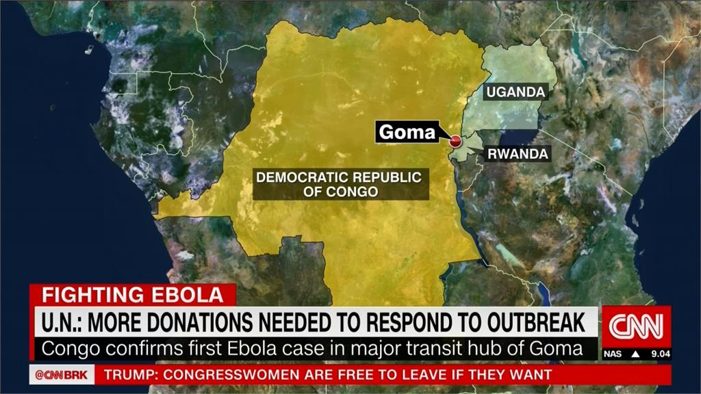 剛果伊波拉疫情1600人死 世衛發最高層級警戒