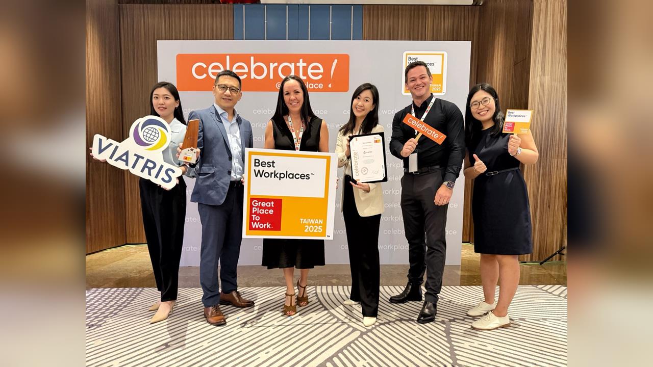 暉致醫藥被評為“2025年台灣Best Workplaces ™”之一