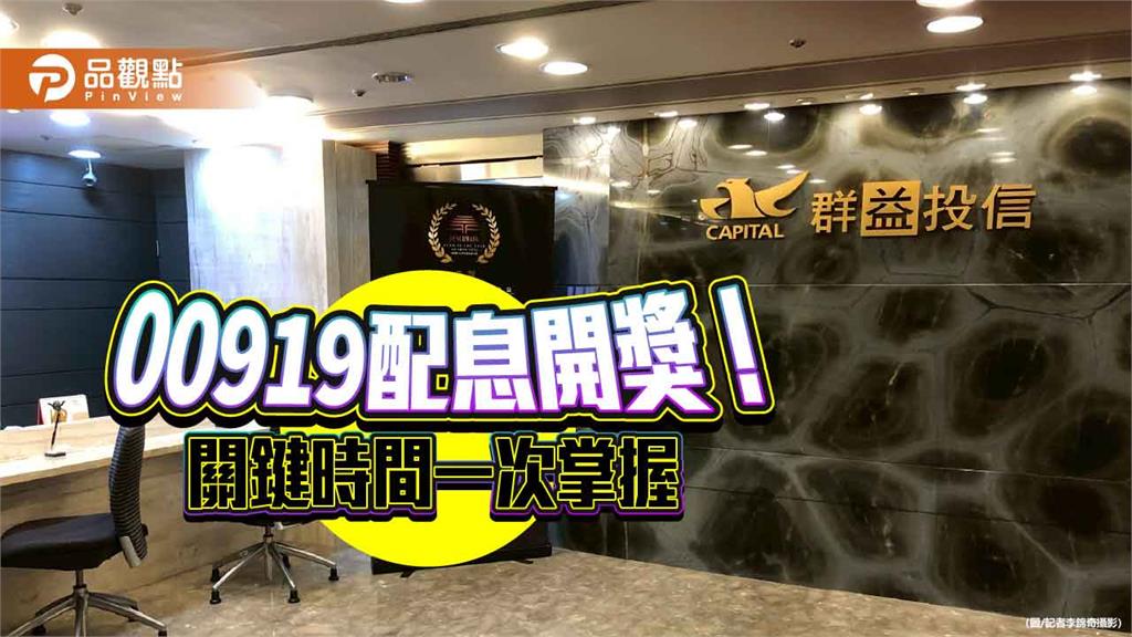 00919配息降至0.54元!年化配息率連10季逾10% 經理人這樣說
