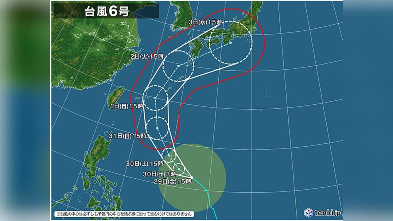 日本高溫33度達「真夏日」標準　「薔蜜」逼近下週轉大雨
