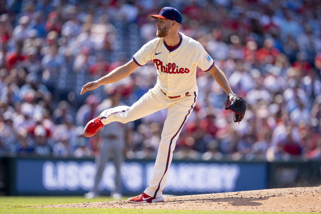 MLB(影)/費城人王牌投手完投創隊史紀錄 有機會扛明星賽國聯先發投手重任