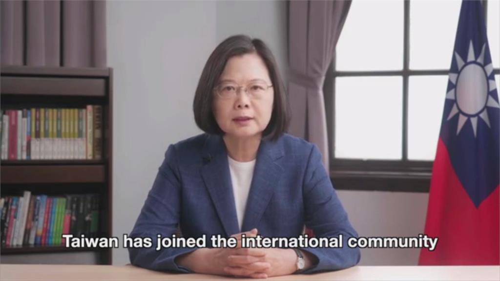 蔡英文參與民主高峰會 呼籲中國尊重港人基本自由