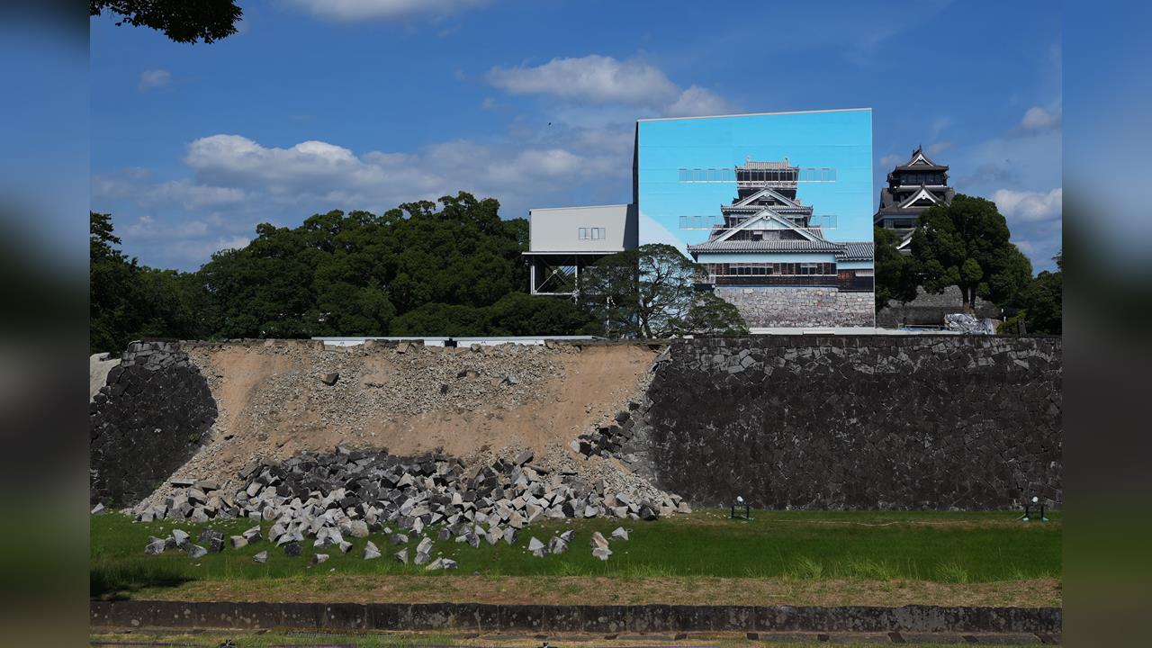 震後拚重建!熊本城重新開放 九州高速公路17天搶通