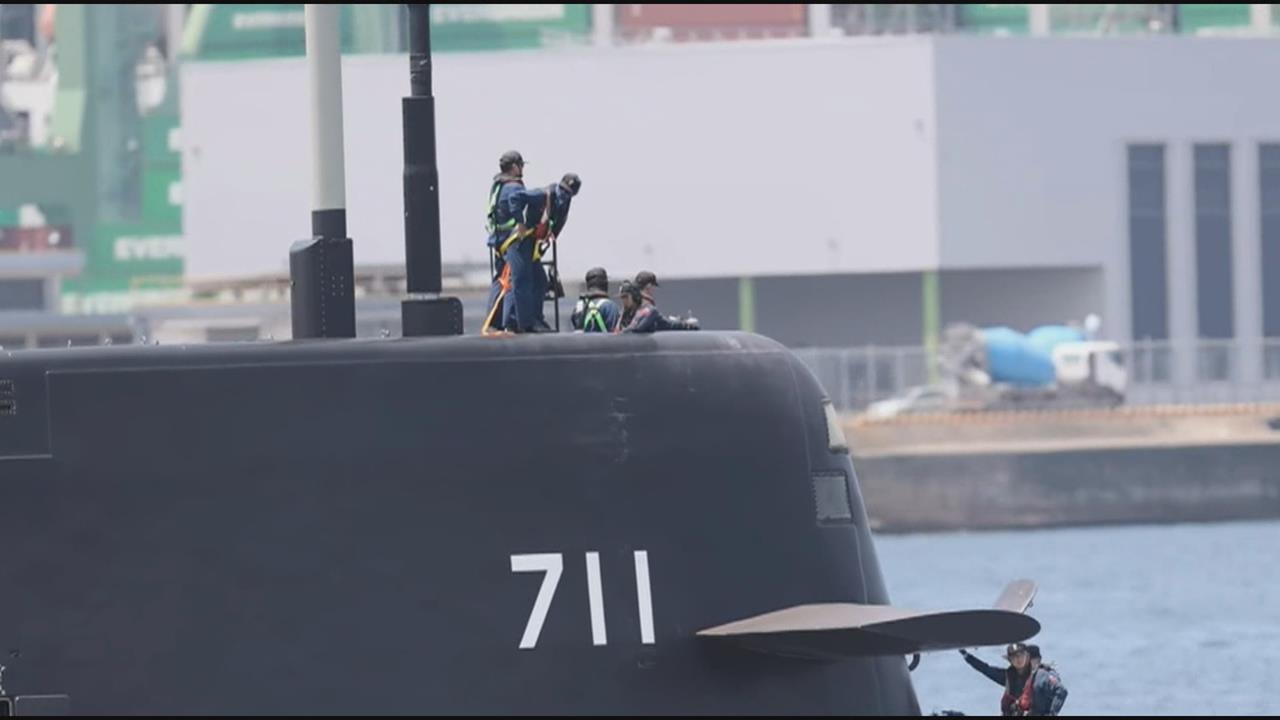 海鯤號出海第11次潛航測試　紅霞暴風圈恐撲南部