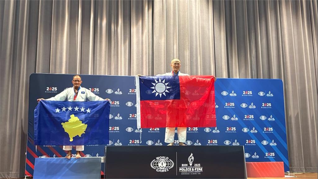 台灣警界之光揚名海外！　彰化警察林世明世界警消運動會柔道賽奪冠
