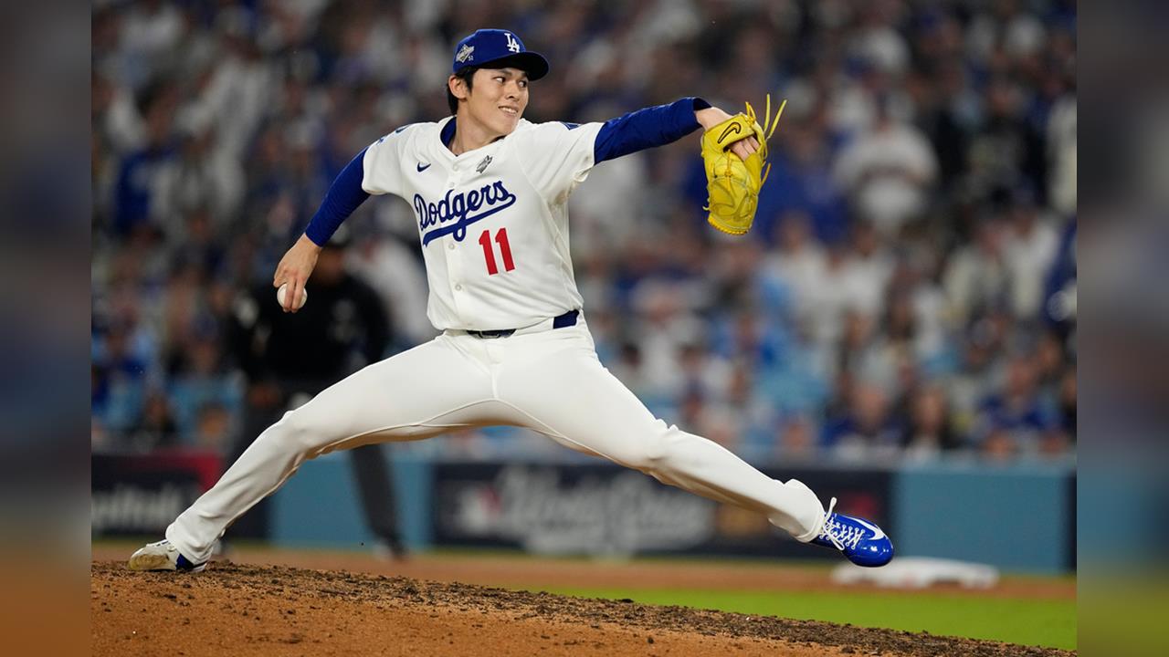 MLB(影)/佐佐木朗希「大心臟」化解得點圈危機!1.2局完美封鎖藍鳥進入延長賽