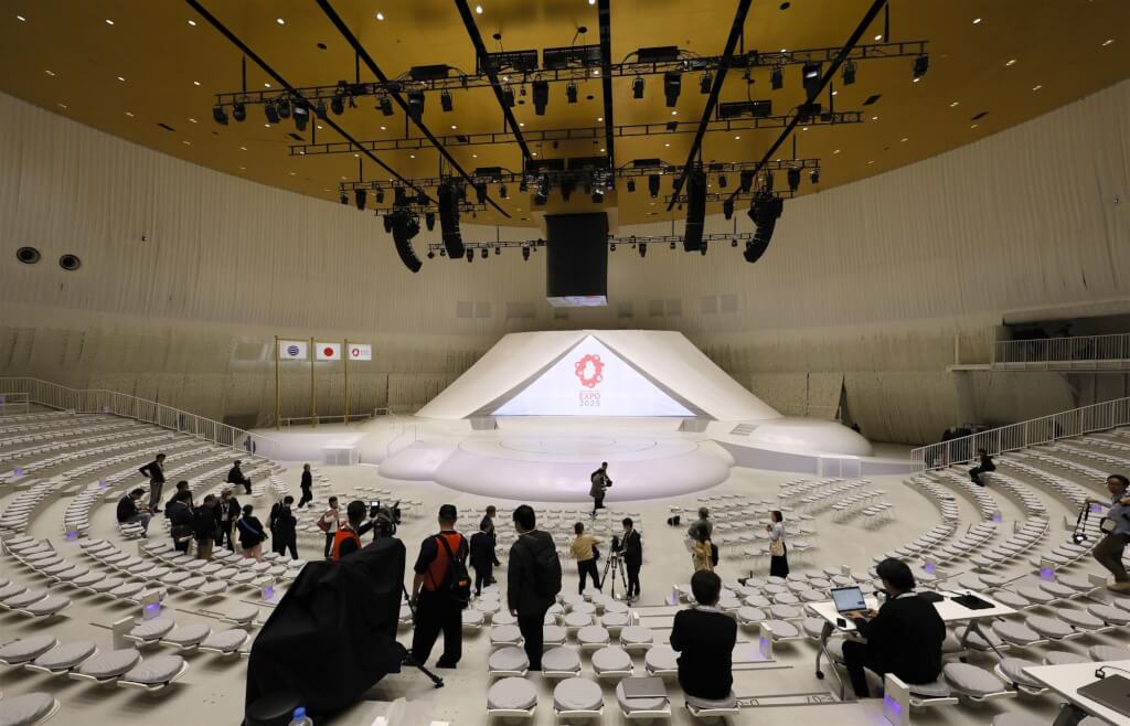 大阪世博4/12開幕式　日皇德仁伉儷、日相石破茂出席
