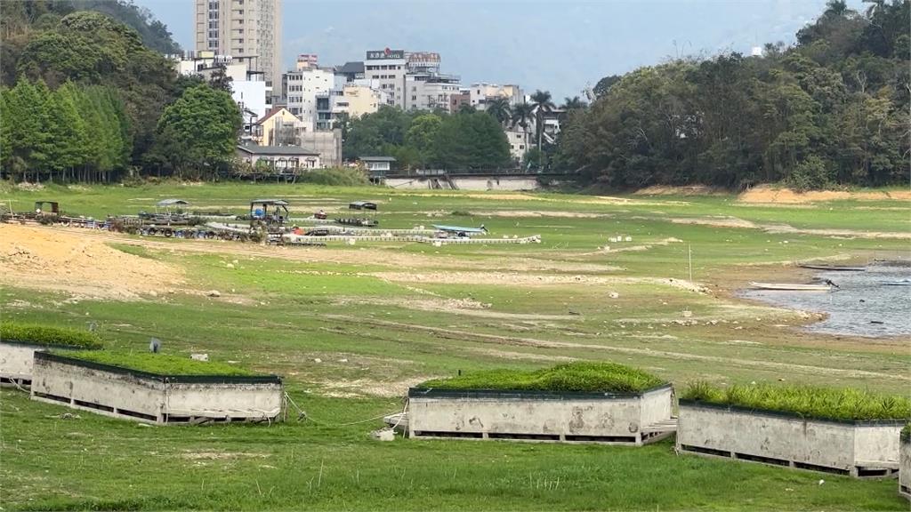 沒春雨！日月潭沙洲裸露變草原　玉山國家公園16座山屋8處乾涸「無水用」