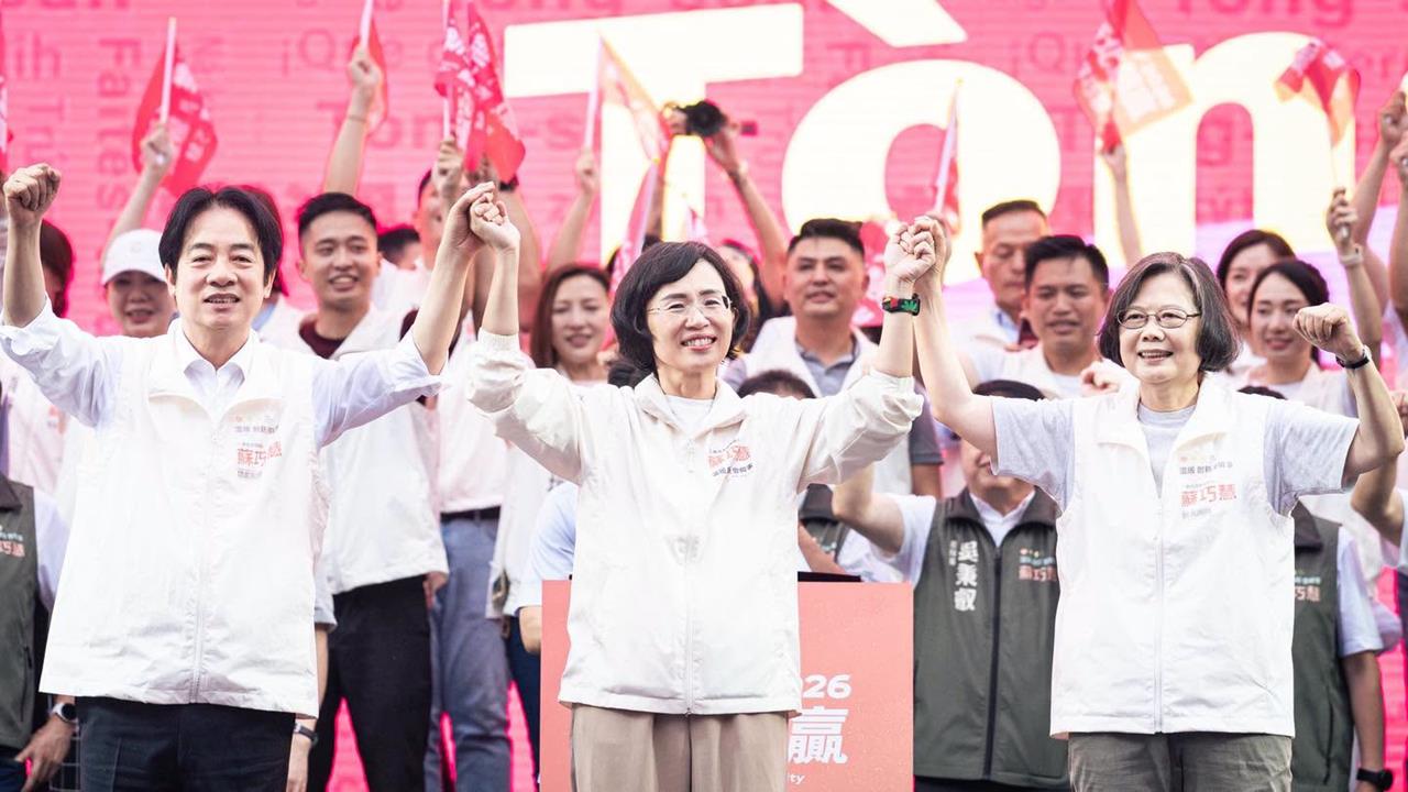 快新聞／蔡英文力挺蘇巧慧！回憶16年前參戰新北：成為第一位女市長