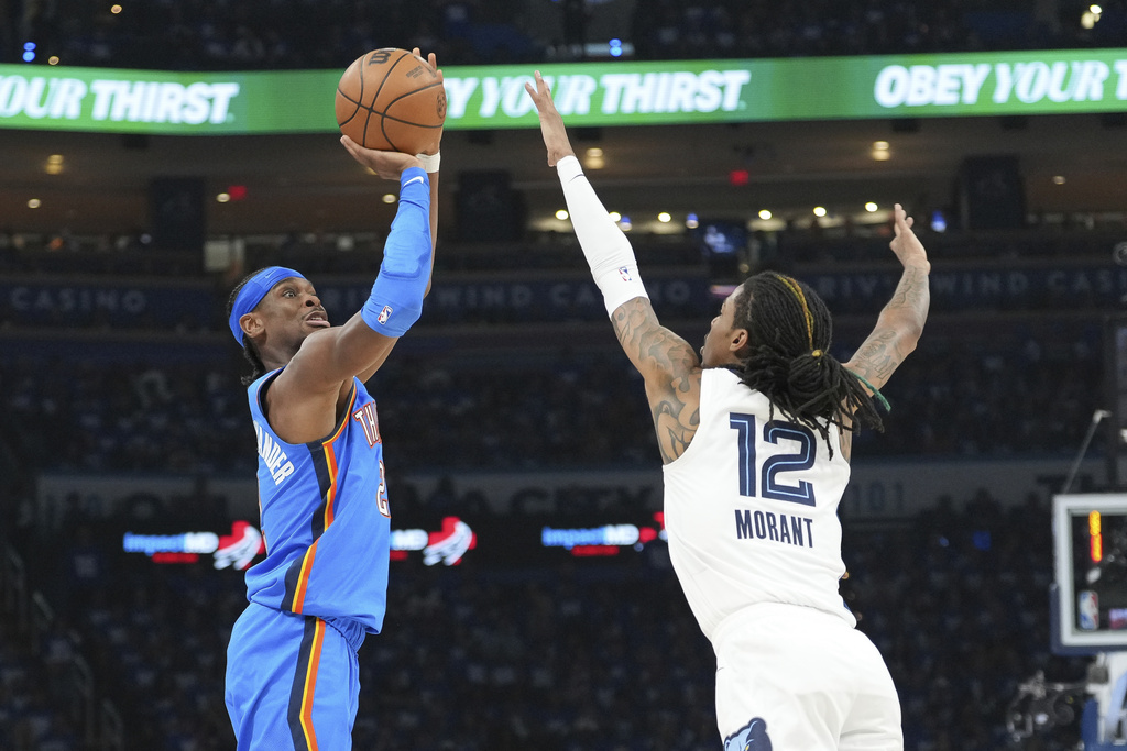 NBA／第一節就爆炸！連兩戰遭雷霆血洗　灰熊季後賽陷入0-2落後劣勢