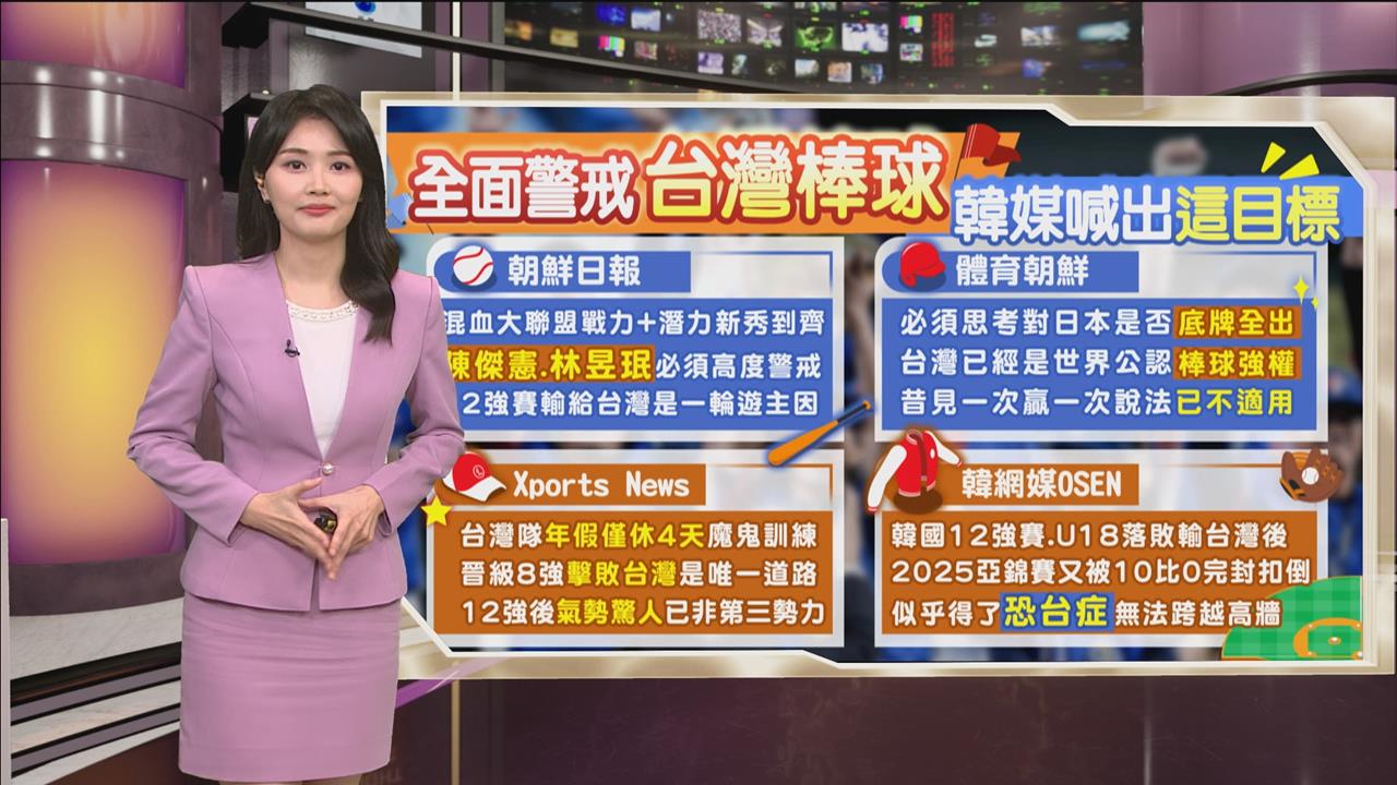 午夜特搜:經典賽瞄準台灣! 韓媒喊出「這目標」高度警戒