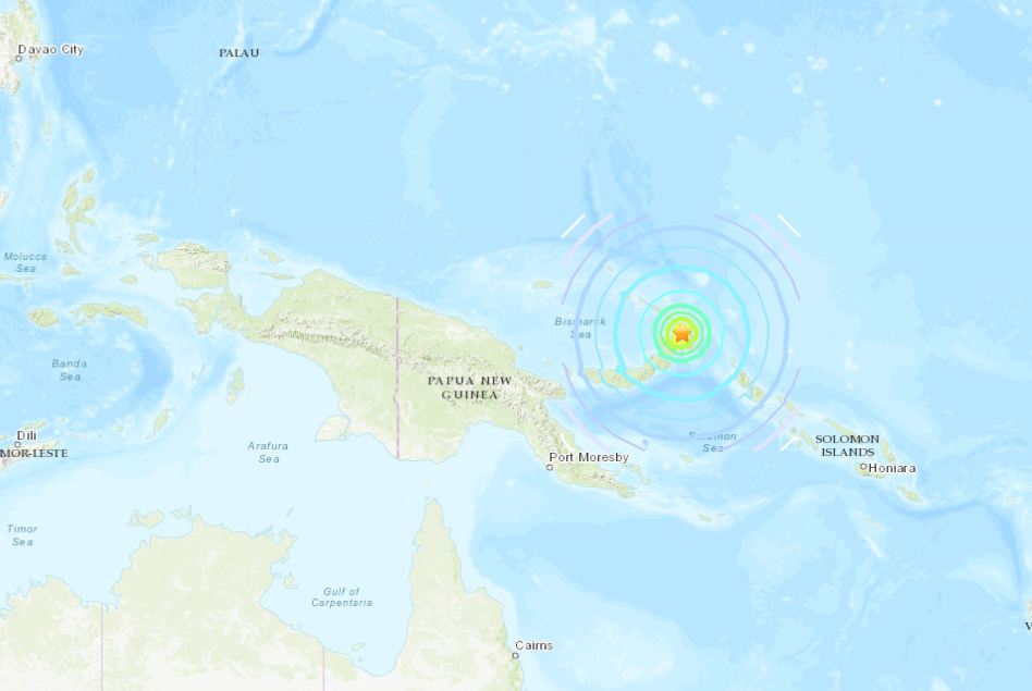 快訊／巴布亞紐幾內亞7.5強震 發布海嘯警報
