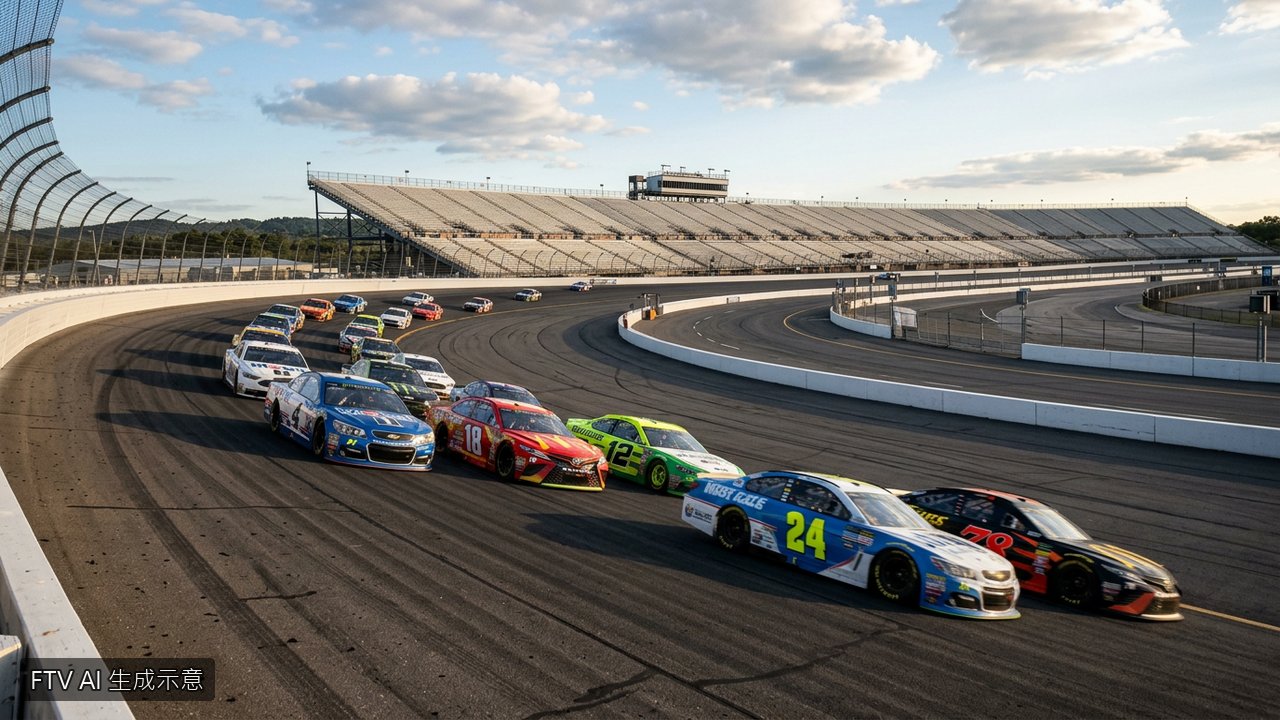 NASCAR季後賽達靈頓點燃戰火　嚴苛賽道考驗輪胎策略