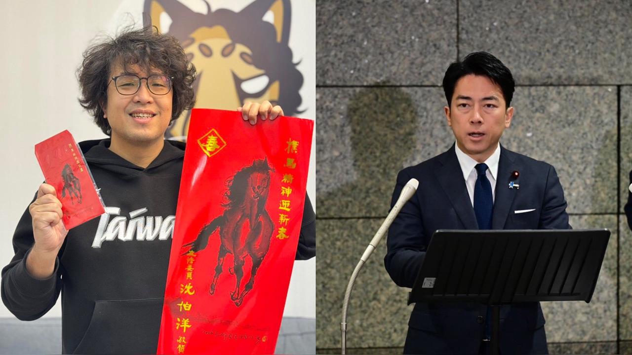 沈伯洋2動作成選台北起手式？1關鍵管碧玲大讚：跟小泉進次郎一模一樣