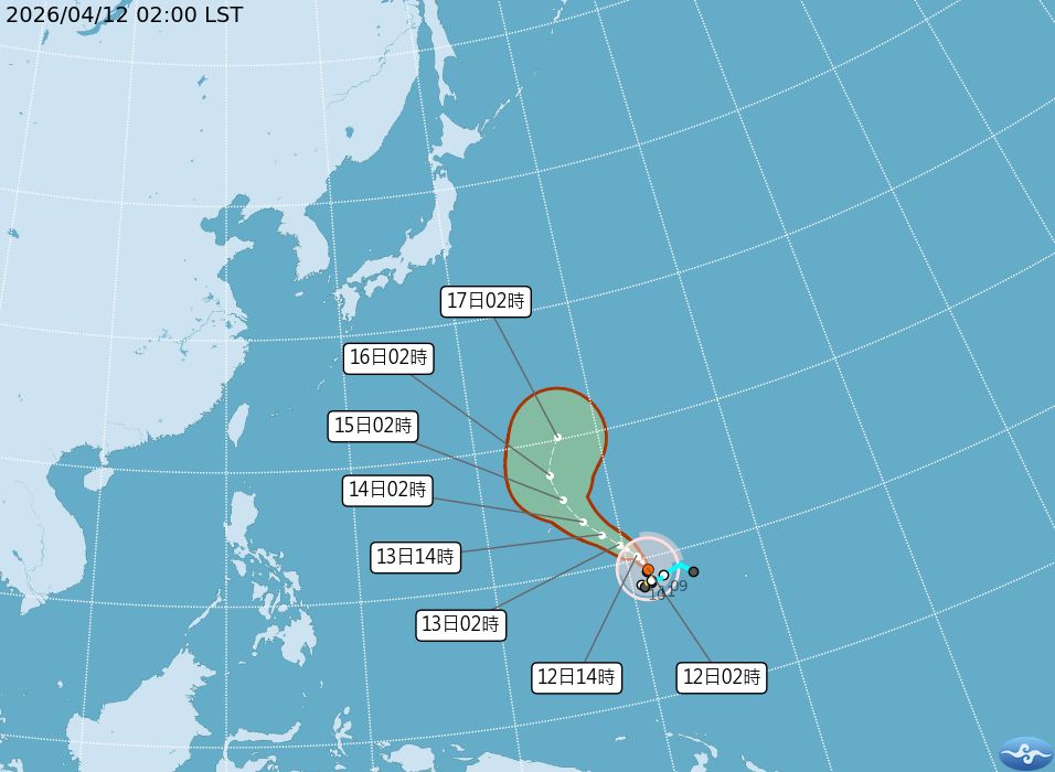 辛樂克今晚恐升強颱！「V型大迴轉」路徑曝　週二前全台熱如夏