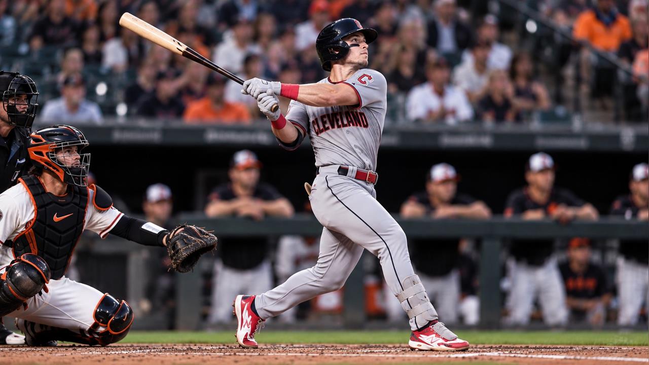 MLB(影)／狀元郎開轟！巴札納纏鬥9球炸3分砲　守護者驚險退金鶯穩住外卡席次