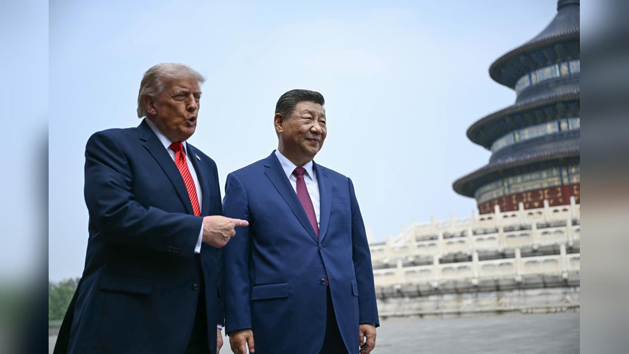 快新聞／習近平帶川普逛天壇、安排百名孩童相迎！黃子一揭中國背後的「人礦」恐懼