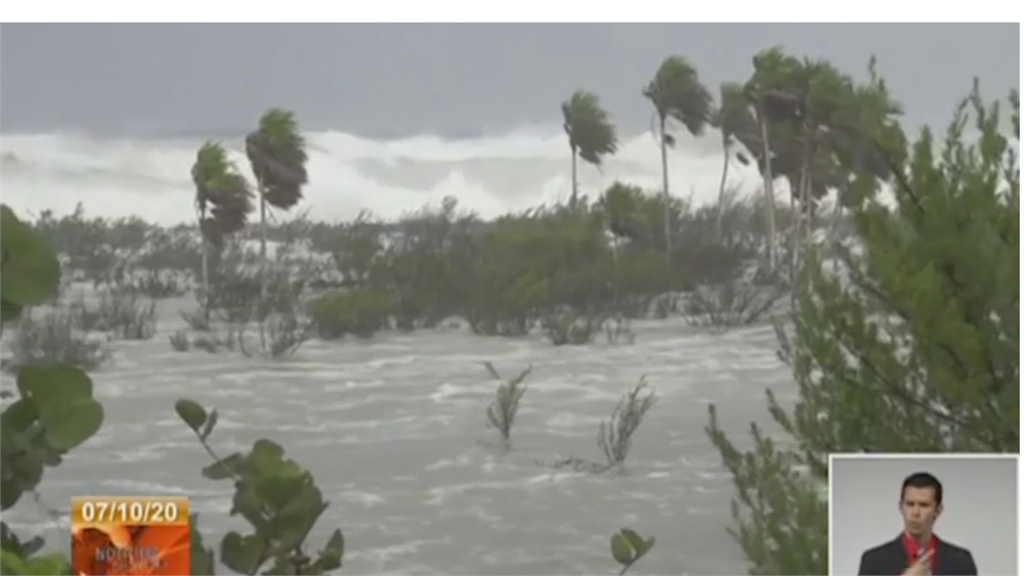 颶風吹古巴墨西哥 岸邊巨浪城市斷電