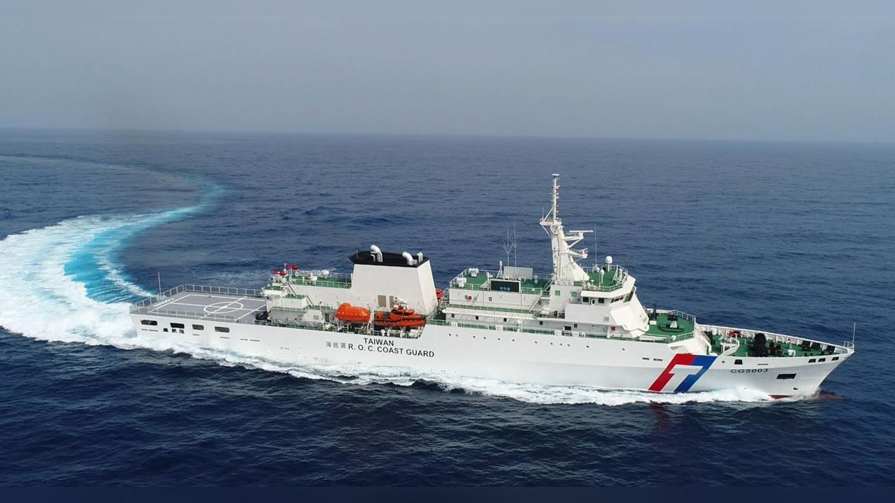 快新聞／海巡署開放參觀「4000噸雲林艦」！甲板變音樂廳　糖葫蘆+冰淇淋免費拿