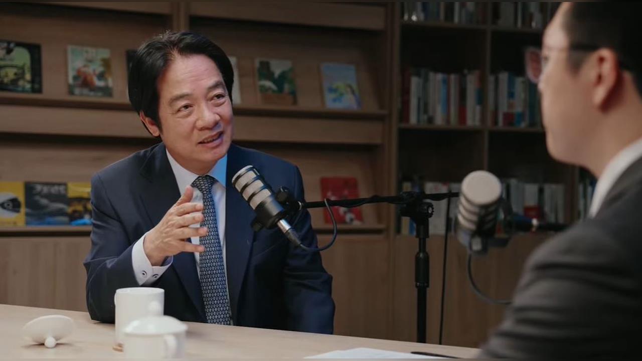 快新聞／破天荒！醫師總統跨界聊財經　賴清德當面封游庭皓「財神爺」