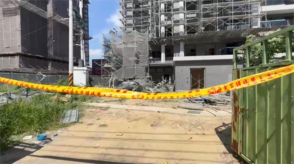 快新聞／台中南區工地驚傳鷹架倒塌　2人OHCA、2重傷送醫搶救中