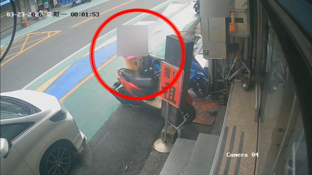 囂張！女賊偷機車闖民宿喝咖啡　再隨機躲車內遭活逮