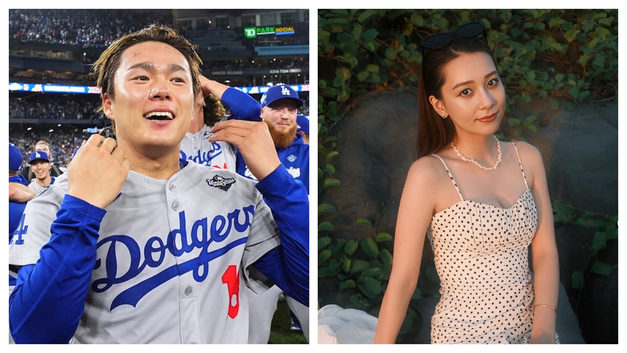 MLB/MVP山本由伸「混血辣模」緋聞女友疑似現身遊行!網友大讚:這是幸運女神