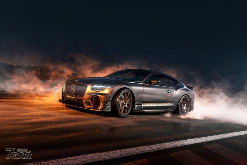 後驅、兩座、極致輕量化，限量 500 席　全新 Bentley Continental GT Sup