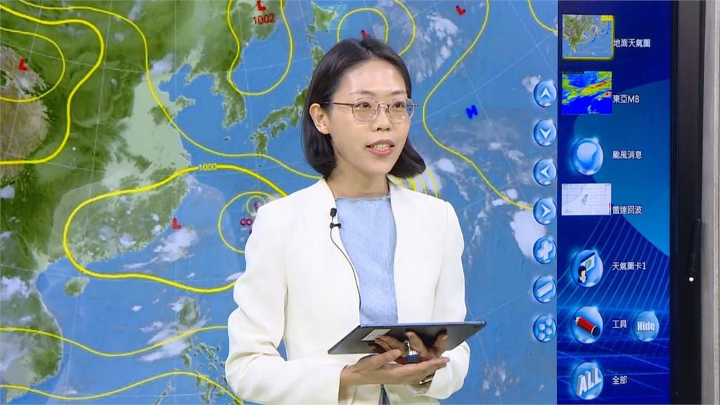 快新聞/西南風+低壓帶夾擊!中南部整週「下到發紫」 北部留意間歇降雨