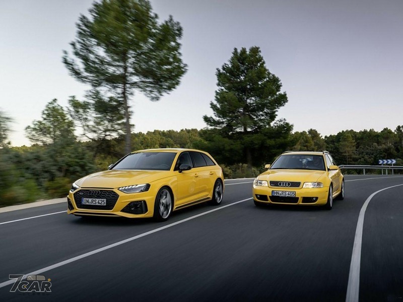 馬力提升、限量 250 台 Audi RS 4 Avant Edition 25 Years 紀念版車型登場
