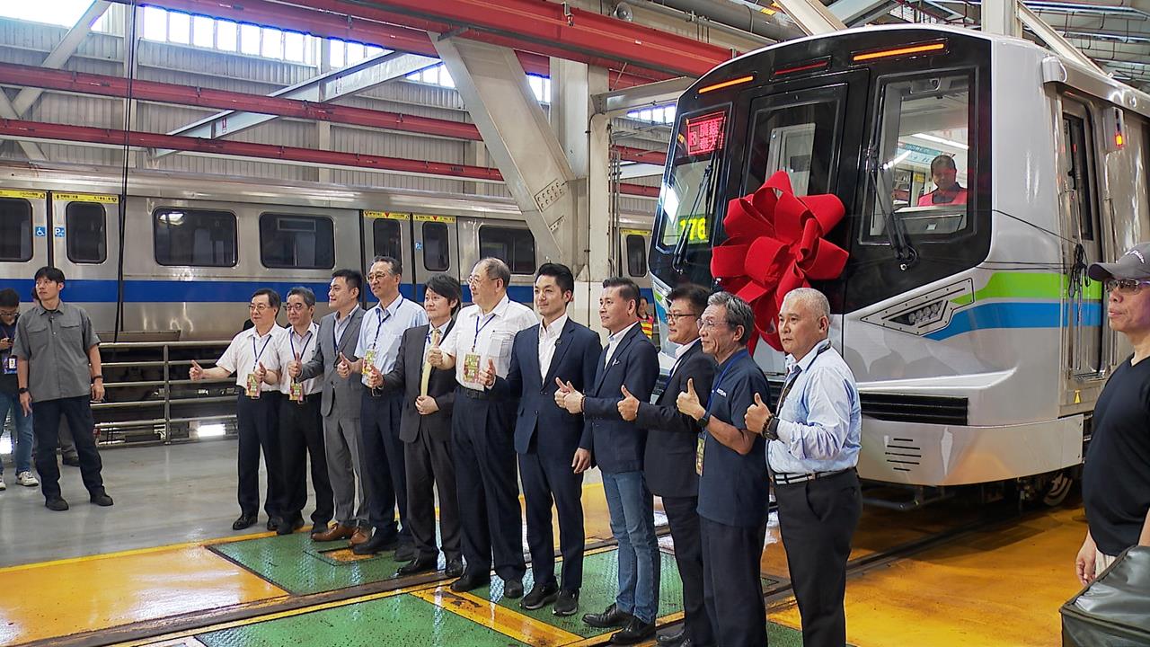 北捷發表全新列車　尖峰時段可增加每小時1.2萬次運量