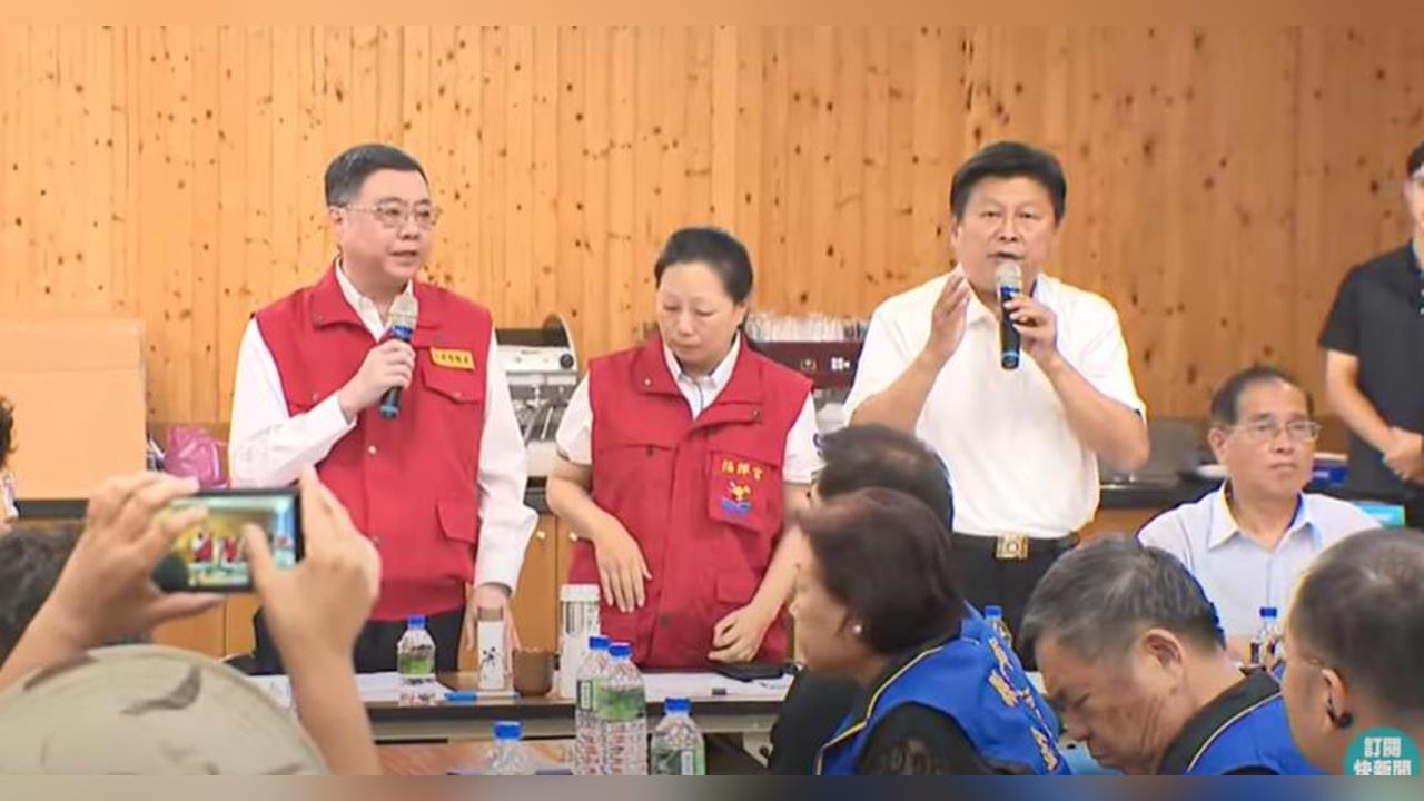 快新聞／吵起來了！卓榮泰、傅崐萁爆發激烈口角　沈伯洋也憤怒加入戰局