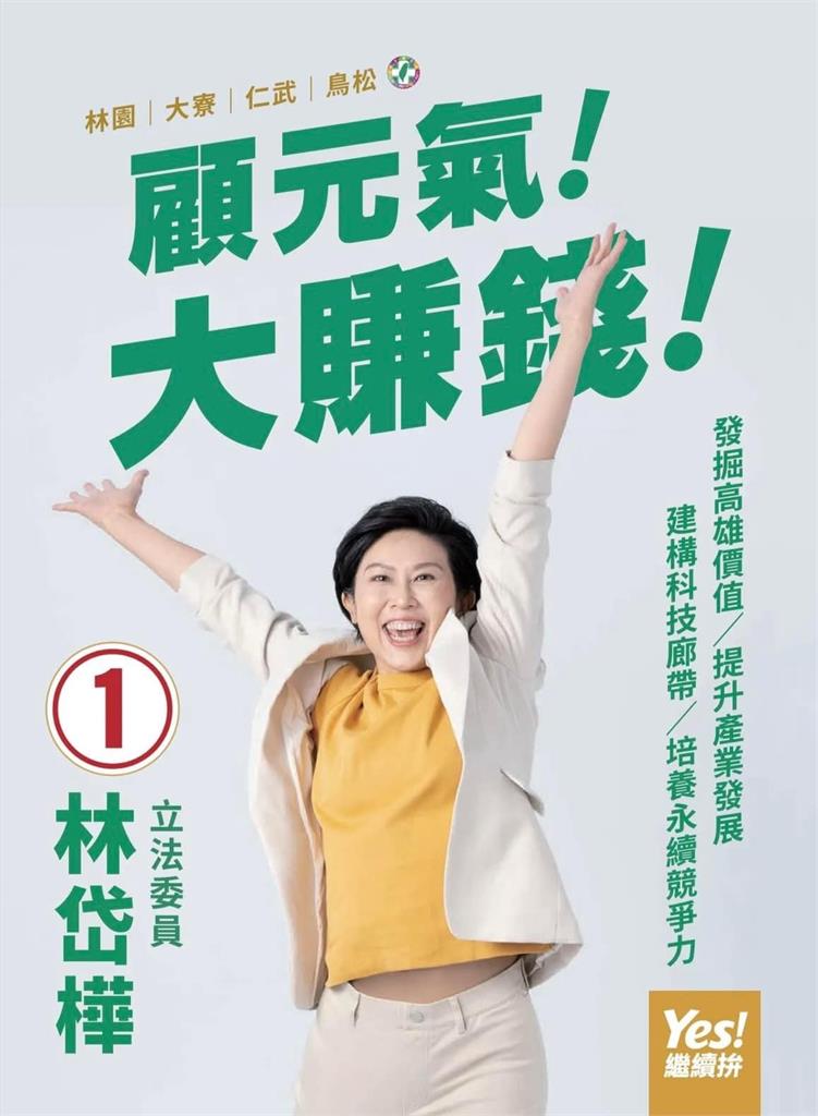 林岱樺公布「顧元氣」政績電子書  網友大讚：全台最有誠意